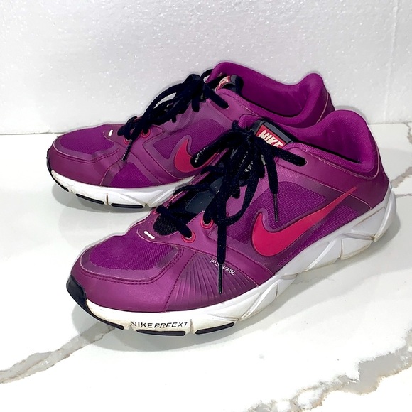 Nike Shoes - Nike Free XT Flywire Womens Purple Training Running Jogging Quick Fit